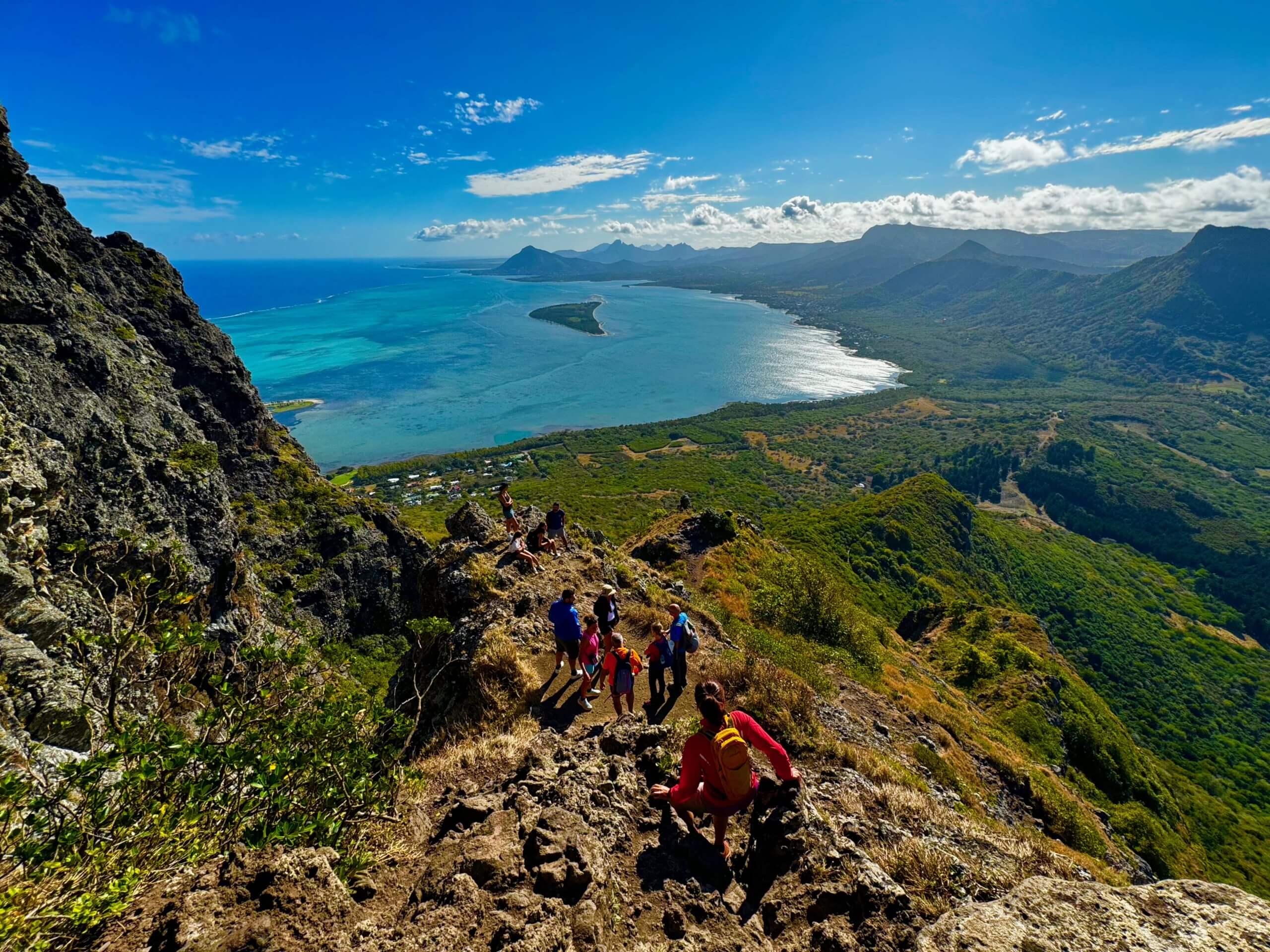 Hiking Le Morne Brabant, Mauritius